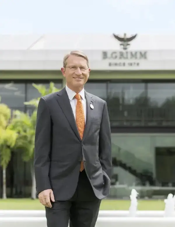ดร. ฮาราลด์ ลิงค์ ประธาน บี.กริม และประธานเจ้าหน้าที่บริหารบริษัท บี.กริม เพาเวอร์ จำกัด (มหาชน) หรือ BGRIM 