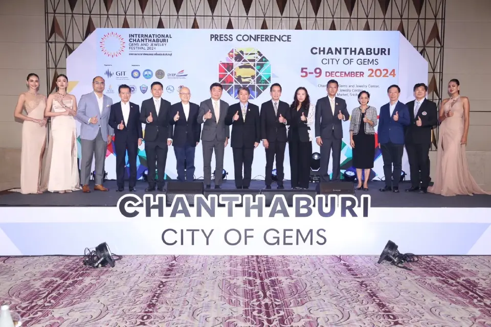 เตรียมพบเทศกาลนานาชาติ “พลอยและเครื่องประดับจันทบุรี 2024" ปีที่ 5