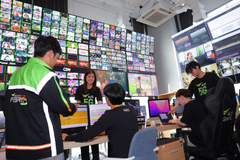 AIS เสริมศักยภาพเครือข่ายสู่ Self-Evolving Network รับเทศกาลปีใหม่