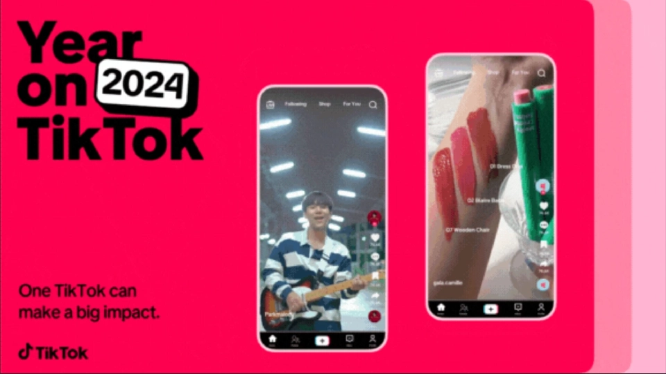 Year on TikTok 2567 ความคิดสร้างสรรค์เล็กๆ สร้างปรากฎการณ์ยิ่งใหญ่
