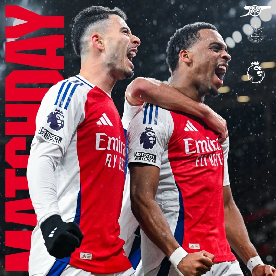 ถ่ายทอดสพรีเมียร์ลีก อาร์เซนอล VS เอฟเวอร์ตัน  วิเคราะห์ผลงานของทั้งสองทีม ช่องดูบอลสด 