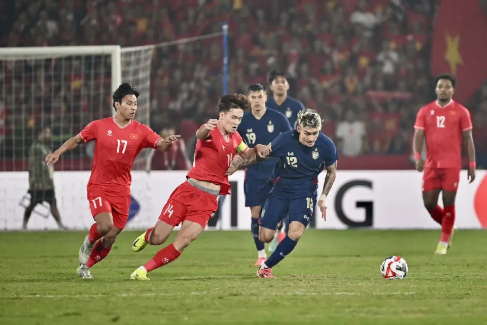 เปิดสถิติหลังเกม เวียดนามเฉือนไทย 2-1 ทั้งที่ครองบอล 32%