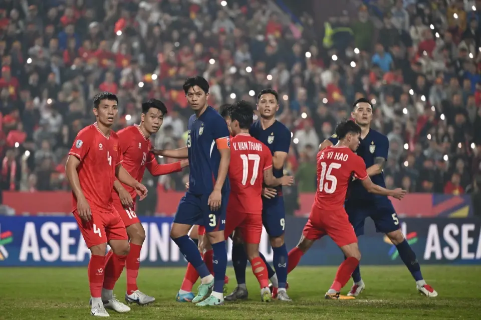 เปิดสถิติหลังเกม เวียดนามเฉือนไทย 2-1 ทั้งที่ครองบอล 32%