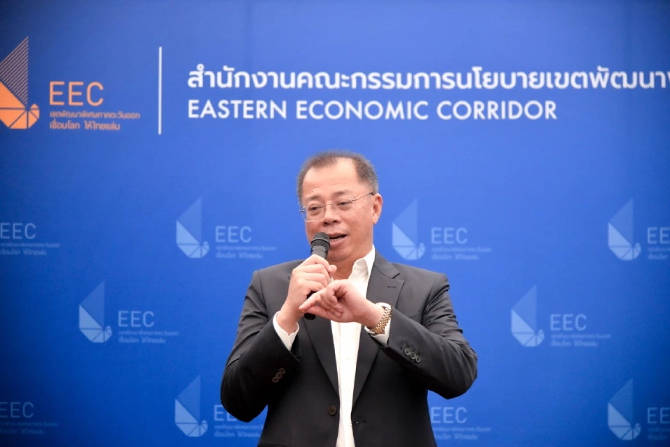 นายจุฬา สุขมานพ เลขาธิการ คณะกรรมการนโยบายเขตพัฒนาพิเศษภาคตะวันออก (EEC)