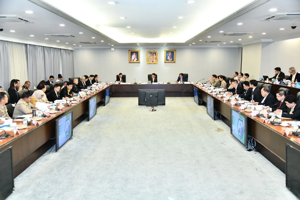 ภาพประกอบข่าว การประชุมคณะกรรมการสิ่งแวดล้อมแห่งชาติ ครั้งแรกของปี 2568