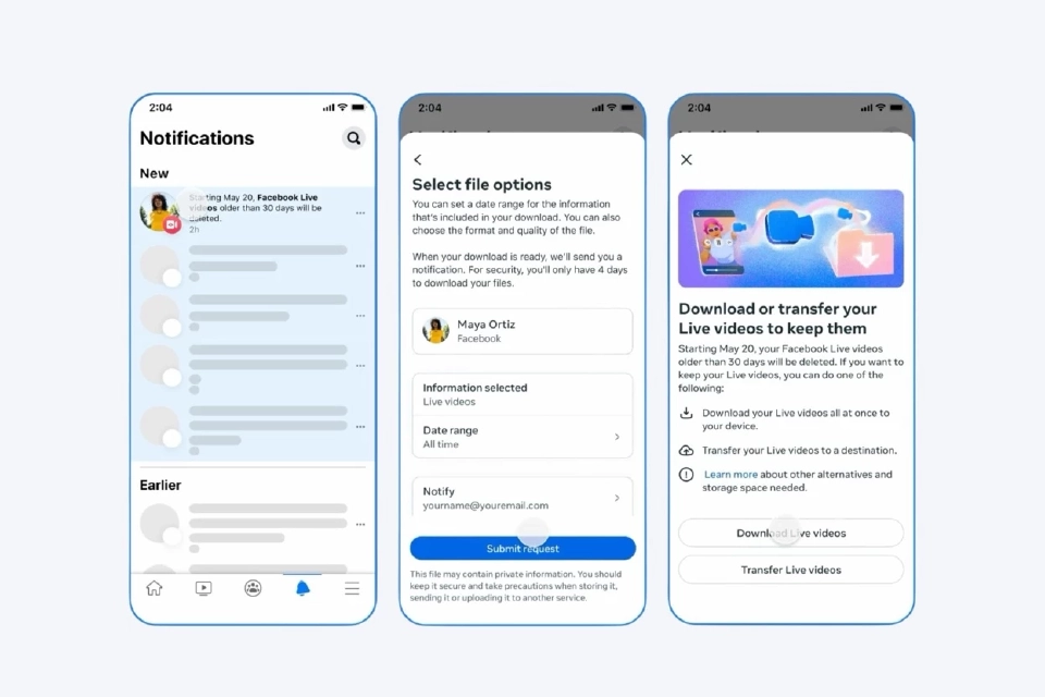 รู้ยัง!ตั้งแต่ 19 ก.พ. เก็บวิดีโอไลฟ์สดบน Facebook ได้ 30 วัน ก่อนถูกลบทิ้ง!