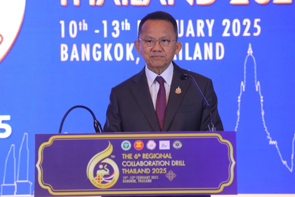 สธ.จัดซ้อมแผนตอบโต้ภัยพิบัติอาเซียน ยกระดับมาตรฐานช่วยเหลือร่วม