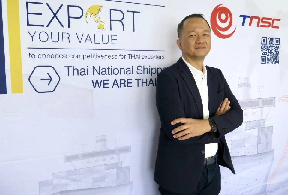 ชัยชาญ  เจริญสุข ประธานสภาผู้ส่งสินค้าทางเรือแห่งประเทศไทย 