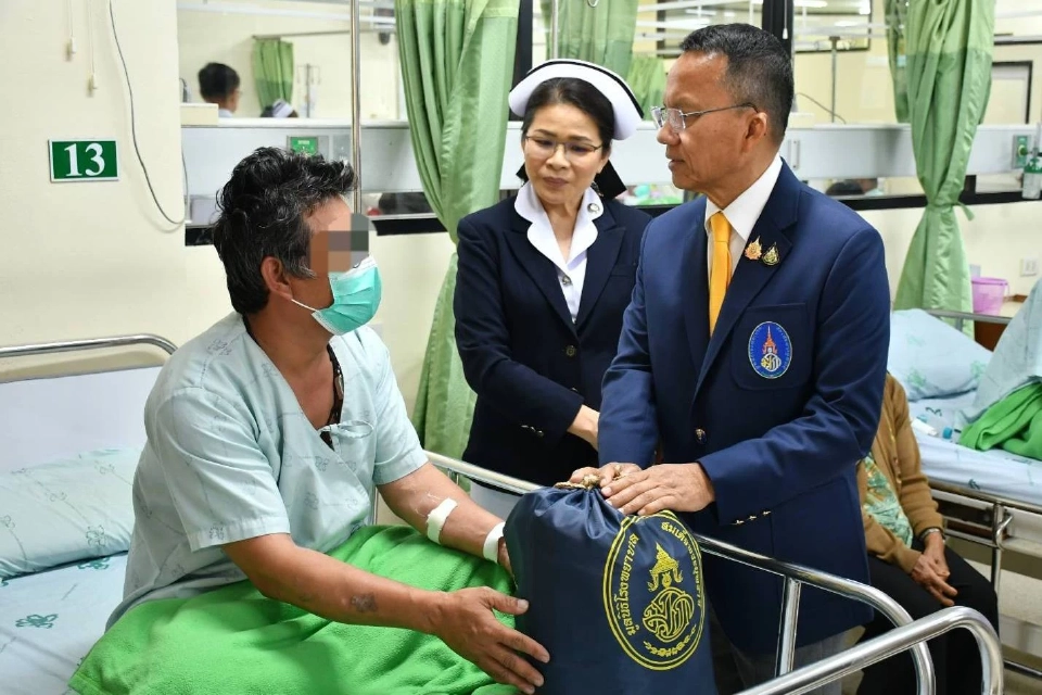 องคมนตรี ตรวจเยี่ยม รพร.ปัว จังหวัดน่าน ยกระดับบริการด้วยนวัตกรรม