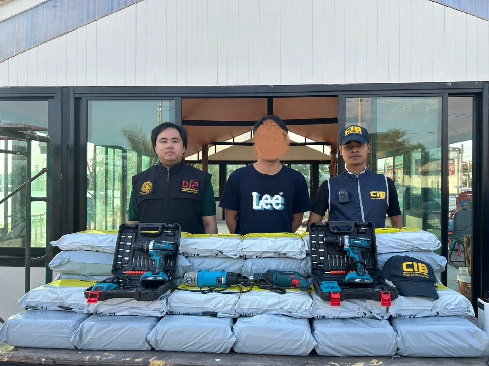 กรมทรัพย์สินฯ ลุยปราบสินค้าละเมิด 50 คดี ความเสียหาย 150 ล้าน