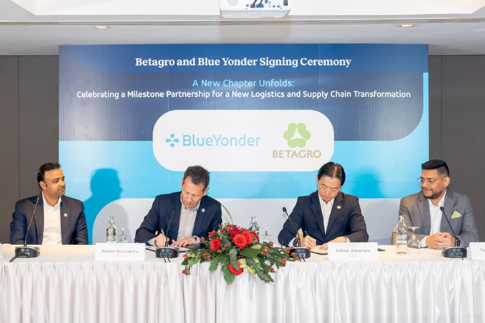 เบทาโกร" จับมือ Blue Yonder ปฏิวัติระบบขนส่งสู่ดิจิทัล 100%
