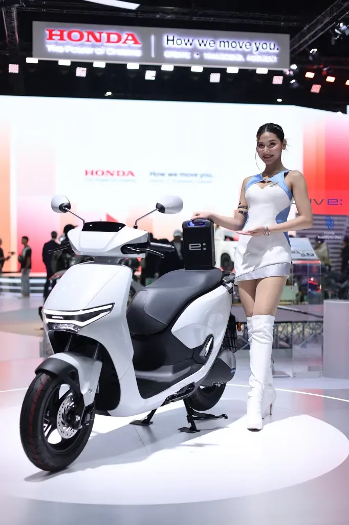 “New Honda CUV e:” 