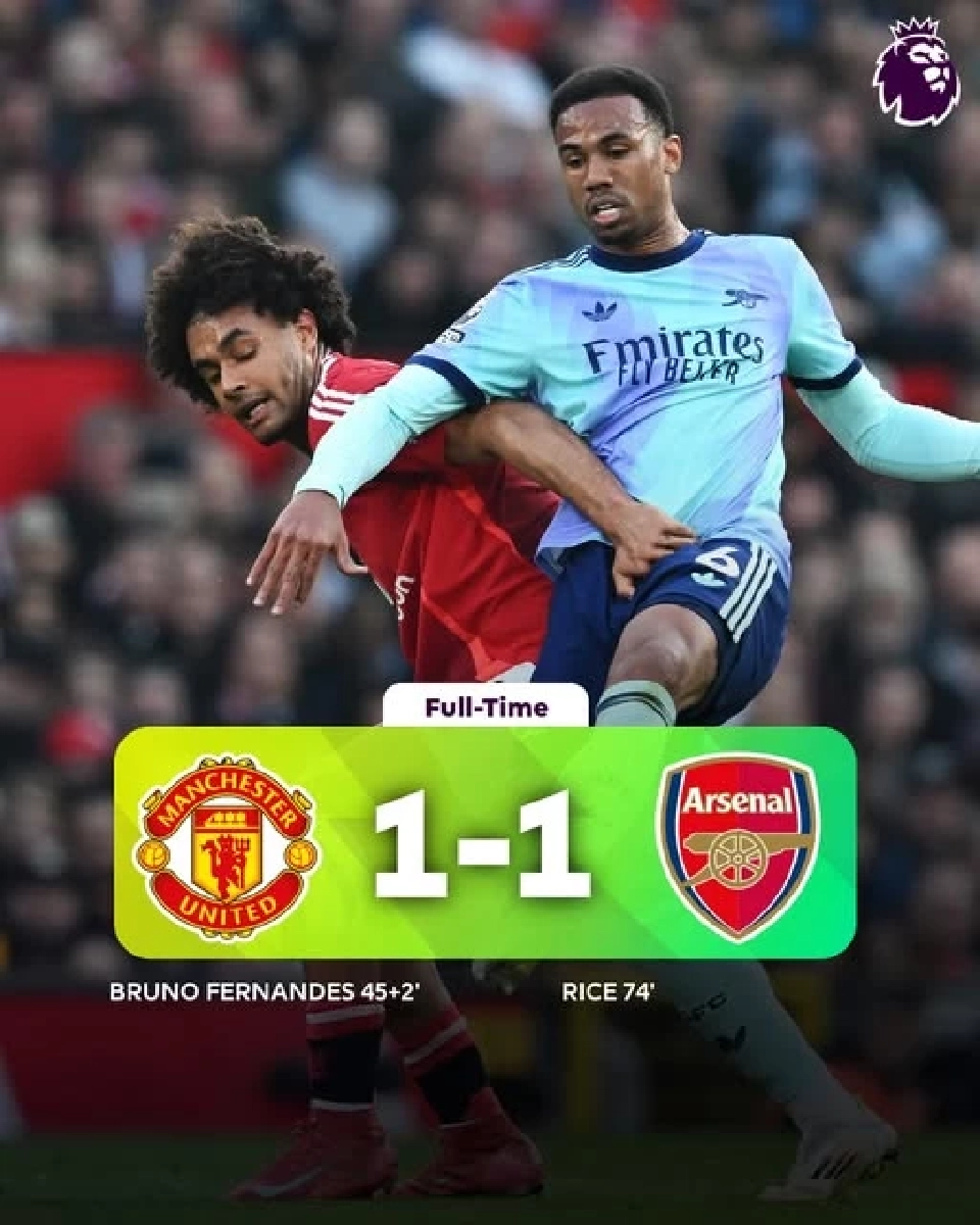 แมนฯยูไนเต็ด เอาชนะ อาร์เซนอล