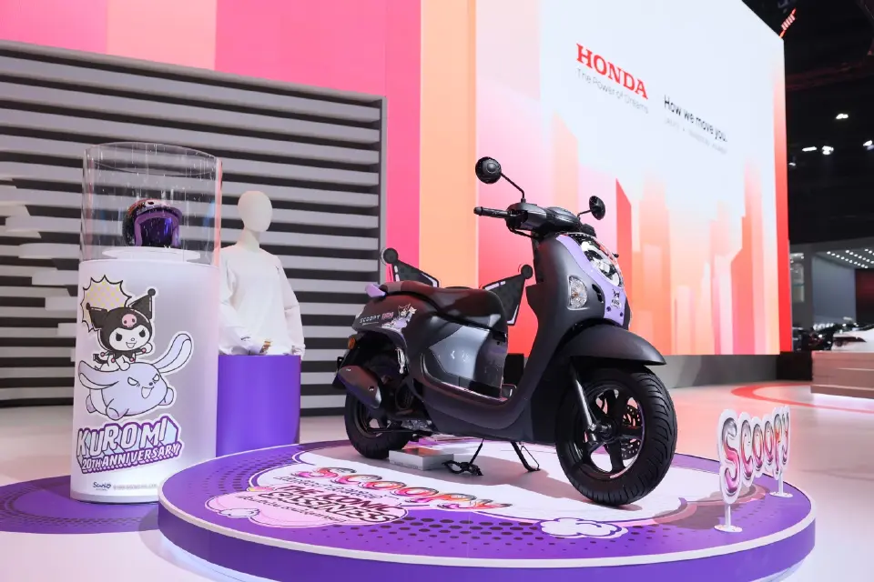 “All New Honda Scoopy x Kuromi Limited Edition”