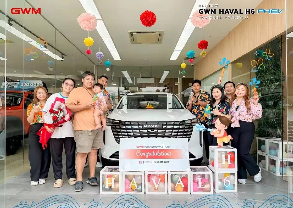 GWM ตอบรับยอดจองทะลุเป้า เร่งส่งมอบ SUV รุ่นใหม่ทั่วประเทศ