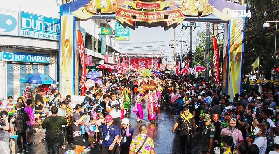 สงกรานต์พระประแดง 2568 วันนี้ ปิดถนน เล่นน้ำ ไฮไลท์พิธีเปิดงานเพียบ