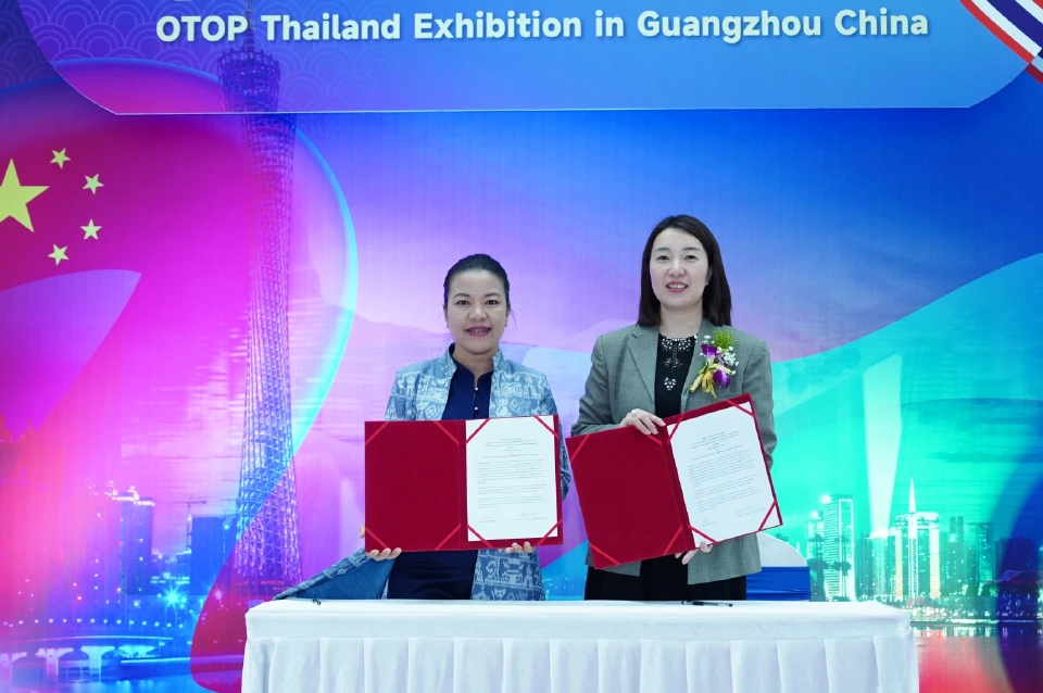 พช.โชว์ผลสำเร็จร่วมงานโอทอปที่จีน ยอดจำหน่าย-ออร์เดอร์ทะลัก