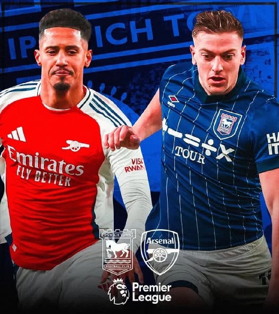 ตารางถ่ายทอดสดฟุตบอลพรีเมียร์ลีกวันนี้ อิปสวิช ทาวน์ พบ อาร์เซนอล วิเคราะห์ผลงานทั้งสองทีม ลิงก์ดูบอลสด 