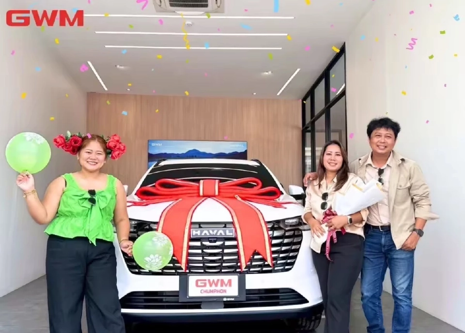 GWM ตอบรับยอดจองทะลุเป้า เร่งส่งมอบ SUV รุ่นใหม่ทั่วประเทศ