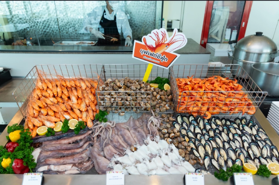 เริ่มแล้ว! บุฟเฟ่ต์ทุเรียนใบหยก 2568 ฉ่ำๆ ทุเรียน ปะทะซีฟู้ด อิ่มจุกๆราคาสุดคุ้ม