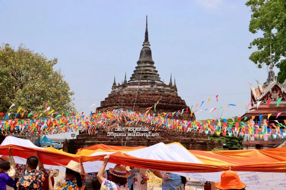 งานสงกรานต์ พิษณุโลก 2568 ที่ไหนจัดบ้าง ที่เที่ยวสงกรานต์ สาดน้ำสุดมันส์