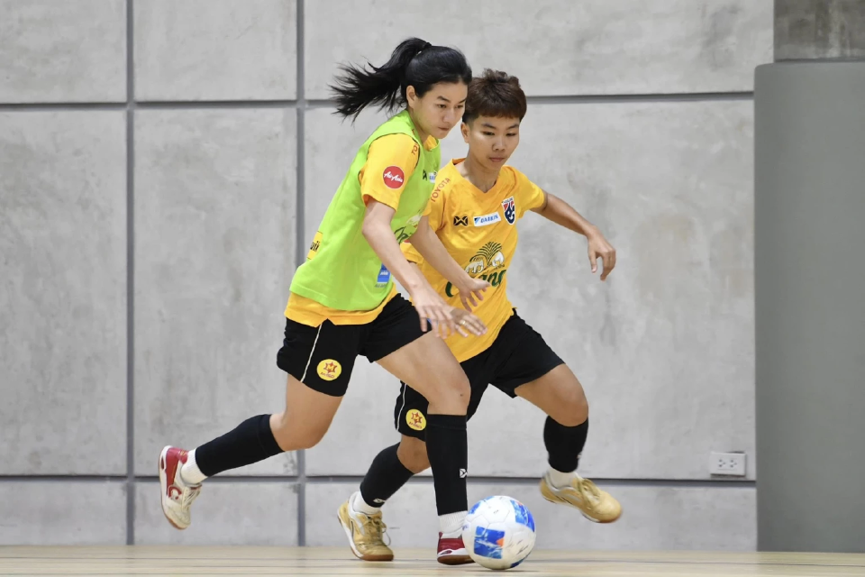 ฟุตซอลหญิงทีมชาติไทย เตรียมล่าตั๋วเวิลด์คัพ ในรายการชิงแชมป์เอเชีย AFC Women\'s Futsal Asian Cup 2025