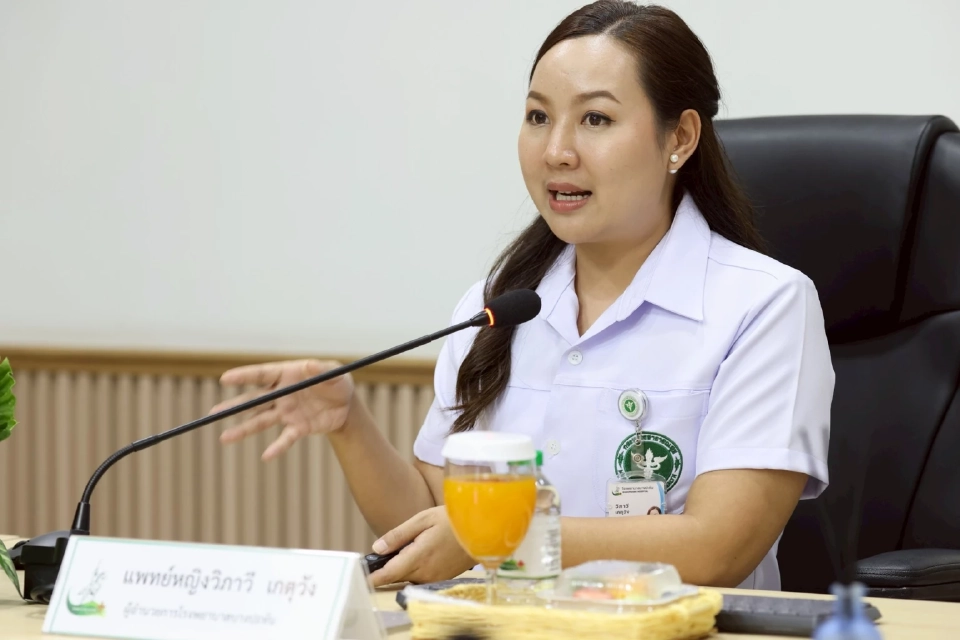 พญ.วิภาวี เกตุวัง ผู้อำนวยการโรงพยาบาลบางปะหัน