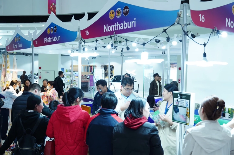 พช.โชว์ผลสำเร็จร่วมงานโอทอปที่จีน ยอดจำหน่าย-ออร์เดอร์ทะลัก
