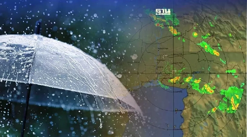 ภาพประกอบข่าง พยากรณ์อากาศ ฝนตกหนัก