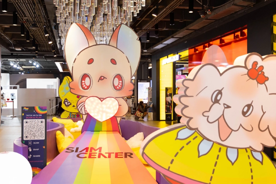 สยามเซ็นเตอร์ ปักหมุดโกลบอลเฟสติวัล Pride Month 2025