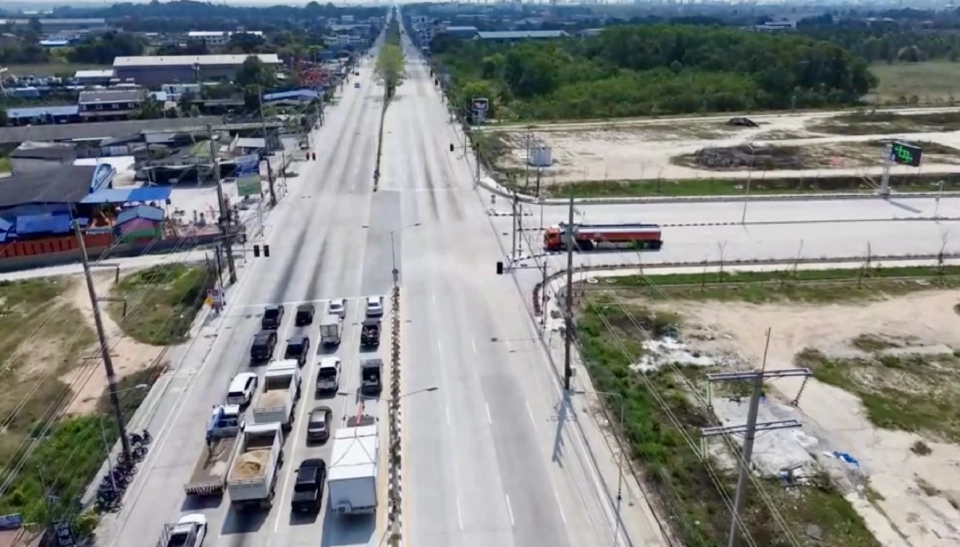 “ทางหลวง” ขยายถนน อ.บ้านฉาง – ระยอง 8 เลน หนุนพื้นที่อีอีซี