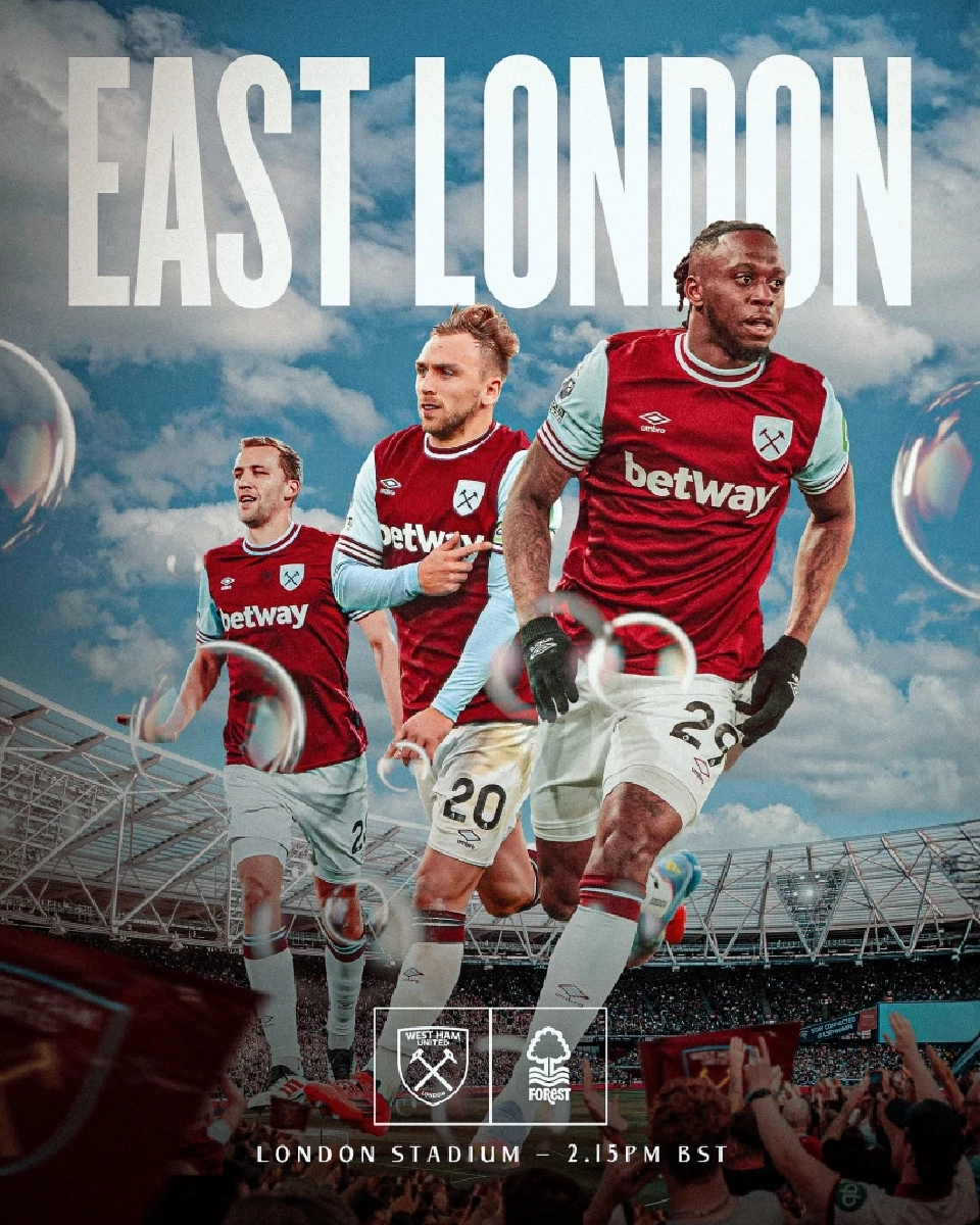 เวสต์แฮม เปิดบ้านรับการมาเยือนของ ฟอเรสต์ 