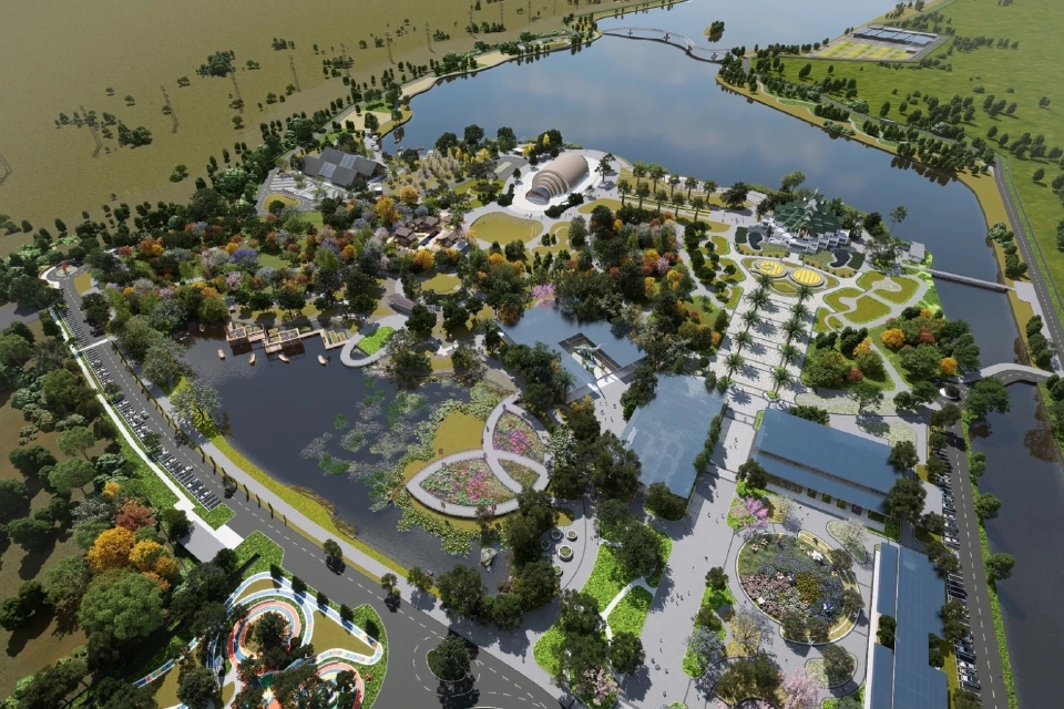 รีวิว “มหกรรมพืชสวนโลก” อุดรฯ จัดงานบนพื้นที่ชุ่มน้ำ  ครั้งแรกของโลก