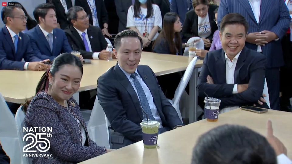 "แพทองธาร" อวยพร 55 ปีเนชั่นกรุ๊ป- 25 ปีเนชั่นทีวี ชื่นชมวิเคราะห์การเมือง