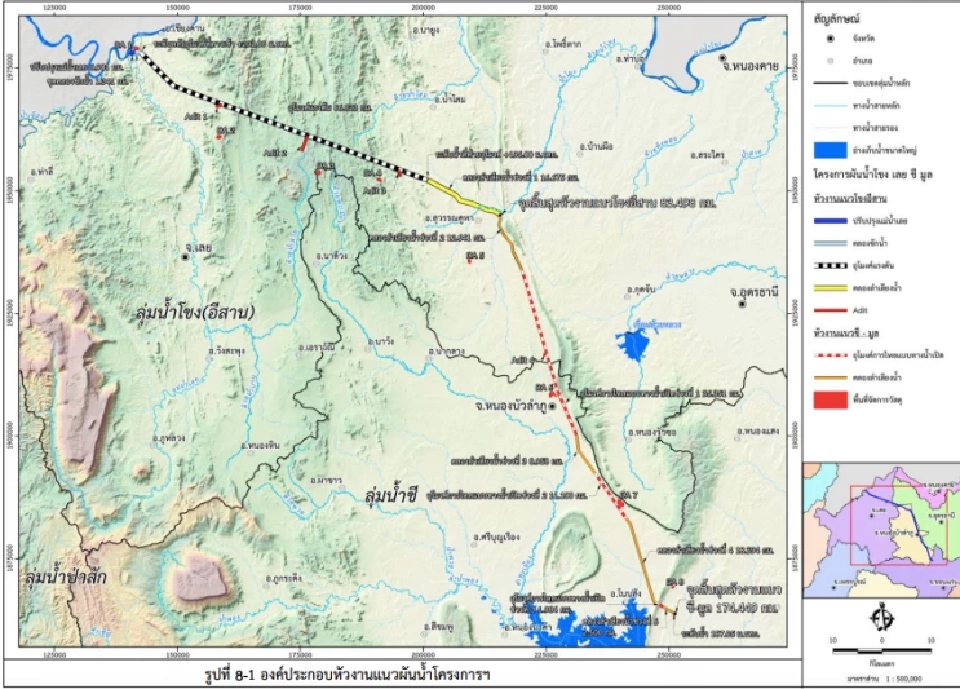 ดันผันน้ำ “โขง-เลย-ชี-มูล” 2 ล้านล้าน พลิกโอกาสคนอีสาน สู้ภาษีทรัมป์