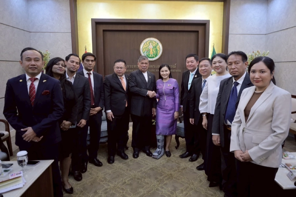 “นฤมล”หารือ มาเลเซีย ร่วมมือเกษตร-ดันสินค้าปศุสัตว์ส่งออกเพิ่ม