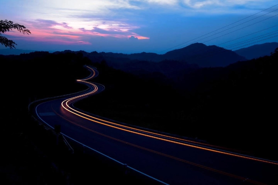 ถนนโค้งเลข 3 ทางหลวงหมายเลข 1081 ถนนสายโรแมนติก จังหวัดน่าน