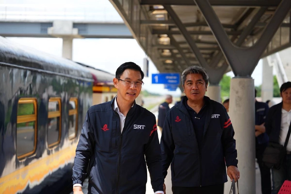 \"รฟท.\" เปิดเที่ยวปฐมฤกษ์ ให้บริการ \"รถไฟทางคู่ ลพบุรี-ปากน้ำโพ\"