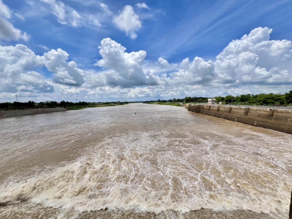 กรมชลฯปรับเพิ่มระบายน้ำ ท้ายเขื่อนเจ้าพระยา ลดผลกระทบประชาชน