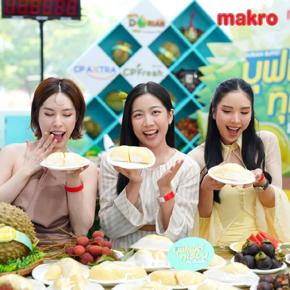 บุฟเฟ่ต์ทุเรียน แม็คโคร