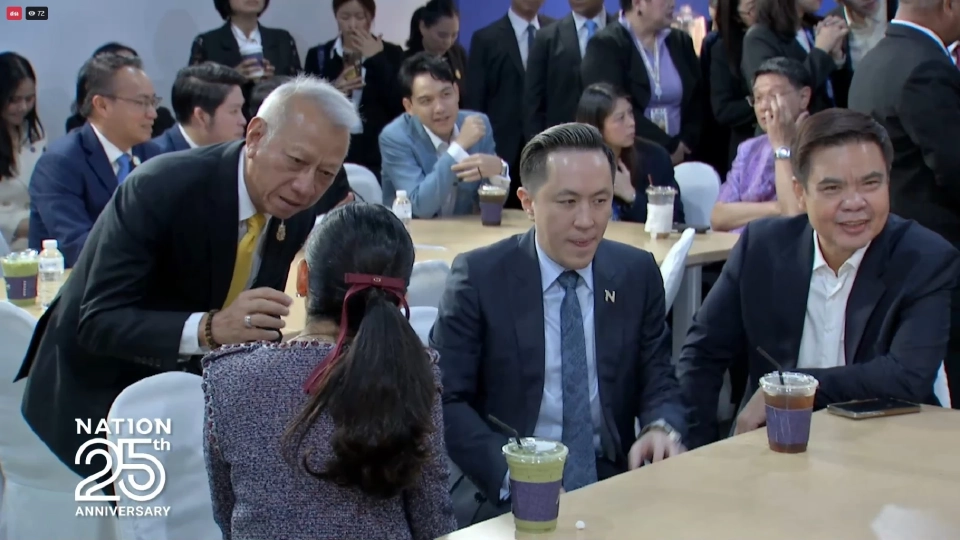 "แพทองธาร" อวยพร 55 ปีเนชั่นกรุ๊ป- 25 ปีเนชั่นทีวี ชื่นชมวิเคราะห์การเมือง