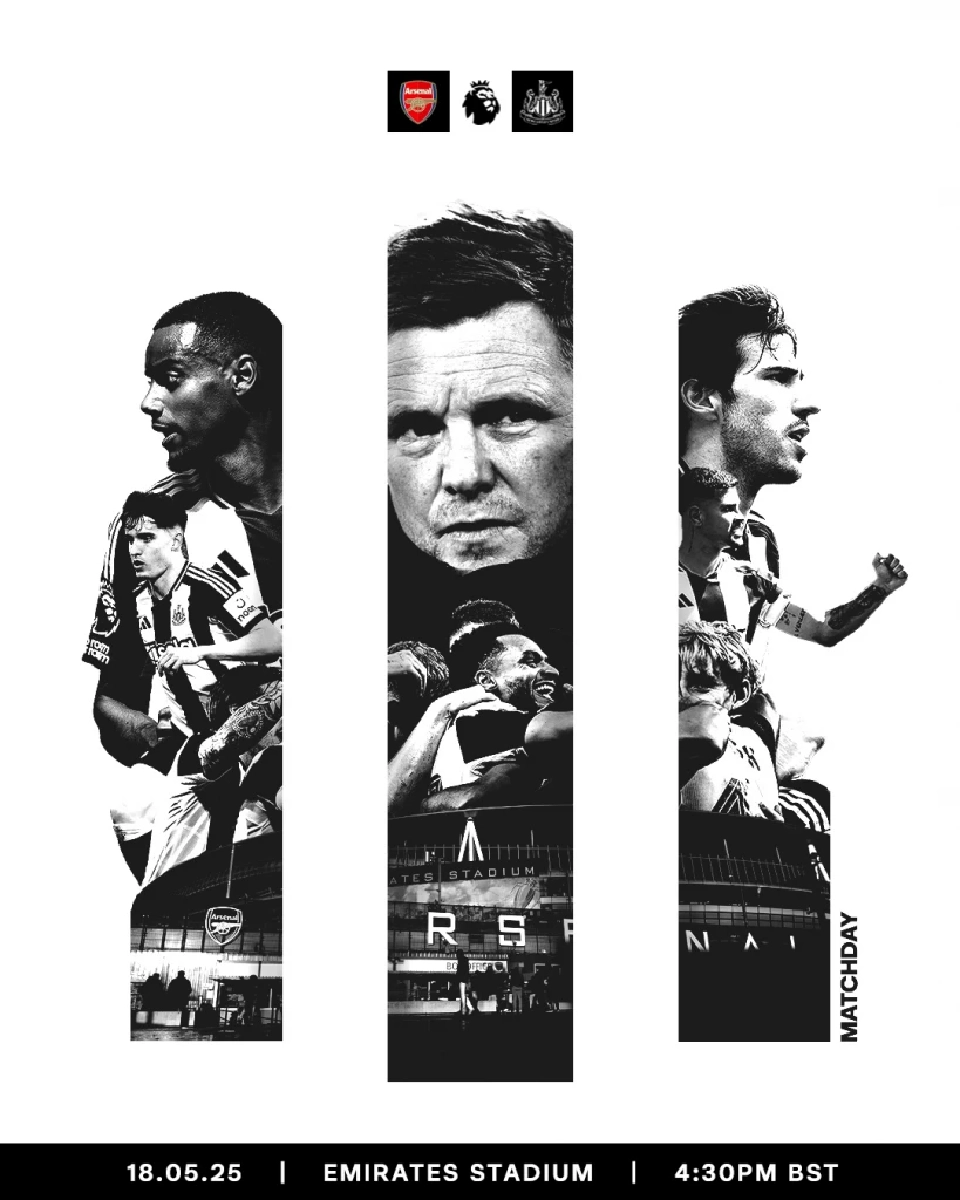 ถ่ายทอดสด อาร์เซนอล พบ นิวคาสเซิล บิ๊กแมตซ์พรีเมียร์ลีกวันนี้ วิเคราะเฮด ทู เฮด ช่องดูบอลสด 