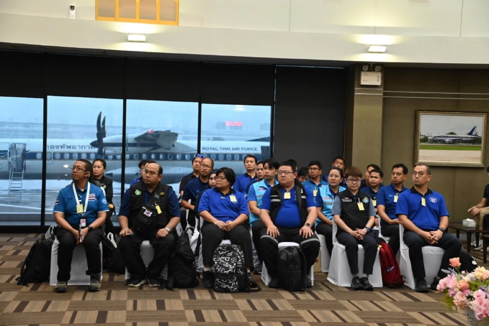 ทีมแพทย์ชุดสุดท้ายบินช่วยเมียนมา เน้นคุมโรคระบาด-ป่วยเรื้อรัง