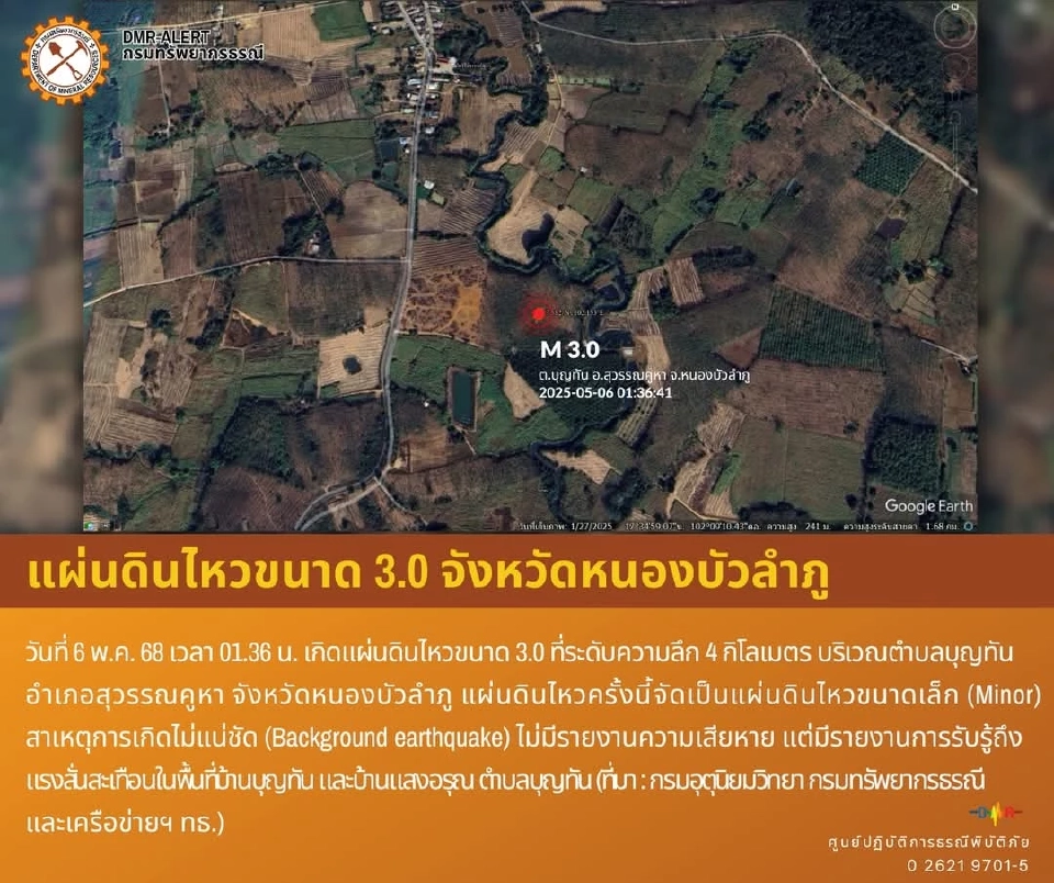 แผ่นดินไหว​หนองบัวลำภู​