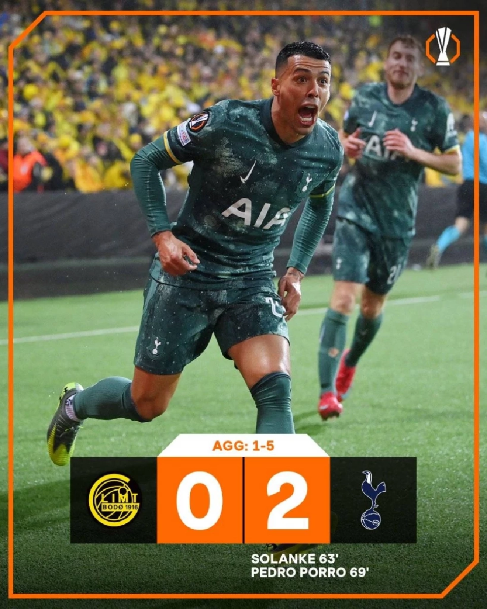 สเปอร์ส​ บุกไปชนะ โบโด กลิมท์ 