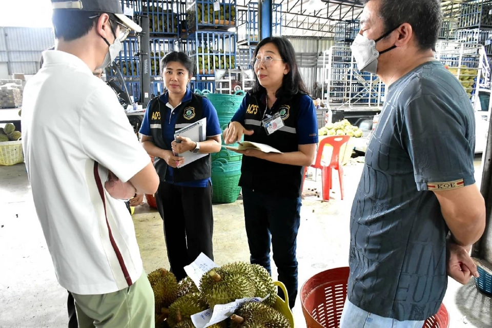 “นฤมล” สั่งการปูพรมตรวจสอบ "ทุเรียนแช่แข็ง" ทั่วประเทศ