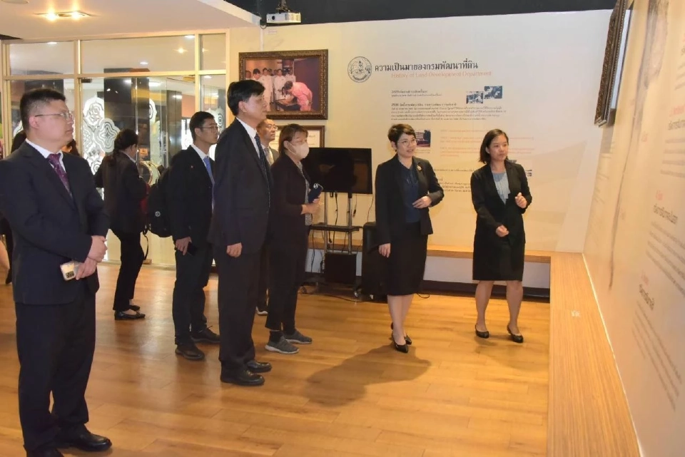 กรมพัฒนาที่ดิน ต้อนรับคณะผู้เเทนจีน หารือแก้ดินเค็มร่วมกัน