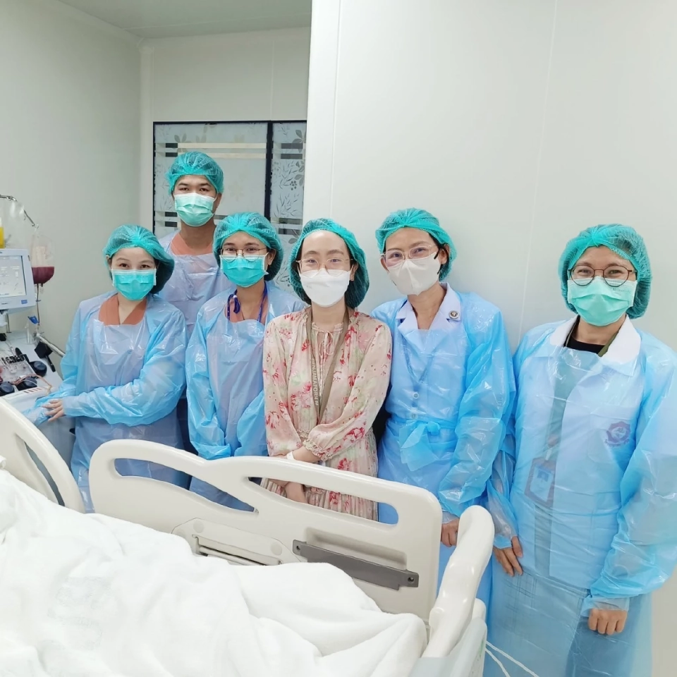 กรมการแพทย์ เผย รพ. ราชวิถีปลูกถ่ายเซลล์ต้นกำเนิดสำเร็จรายแรก