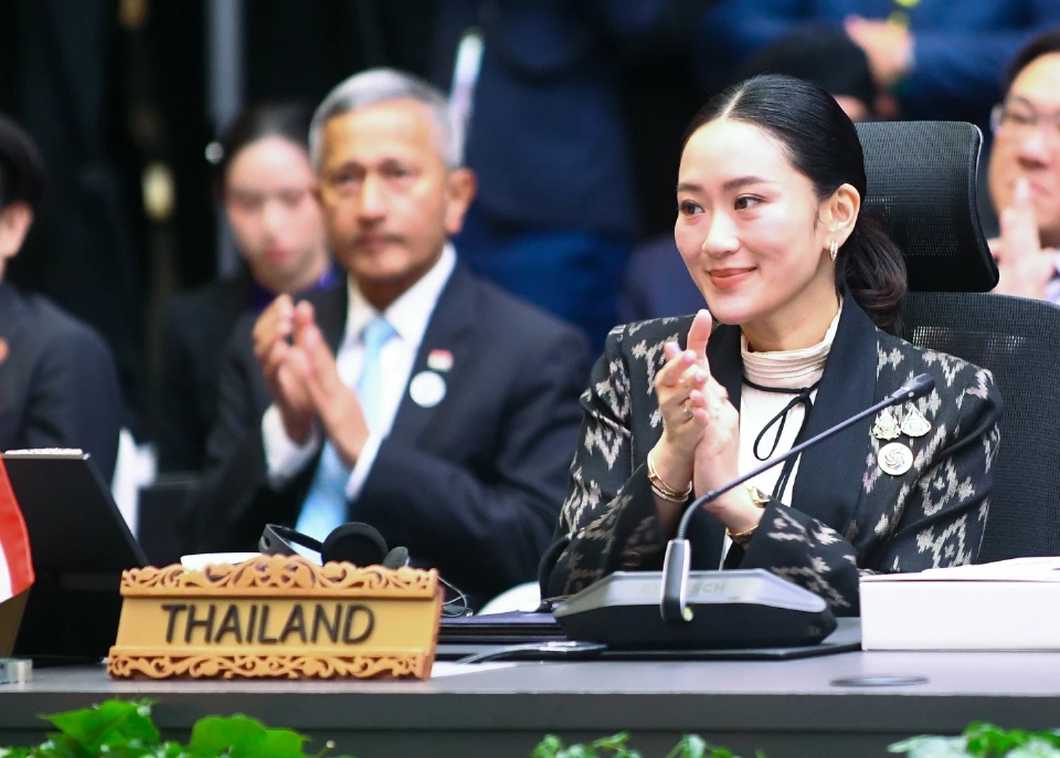นางสาวแพทองธาร ชินวัตร นายกรัฐมนตรี เข้าร่วมการประชุมสุดยอดอาเซียน ครั้งที่ 46 ณ ห้องประชุม Conference Hall 1  กรุงกัวลาลัมเปอร์ มาเลเซีย