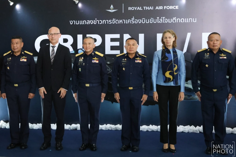 ทอ.ลุยซื้อเครื่องบินรบ Gripen 4 ลำ 19,500 ล้านบาท ยันคุ้มค่าภาษี